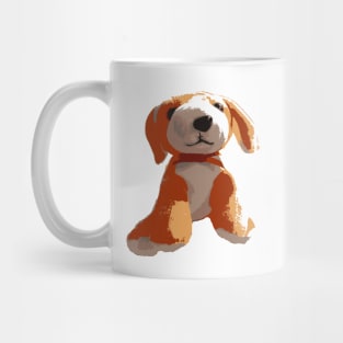 Children's toy dog. Puppy. Cheerful childhood Mug